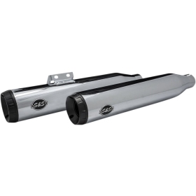 S&S CYCLE Grand National Slip-On Mufflers Harley Davidson FLDE / FLHC / FLHCS 1750-1868cc 18-20