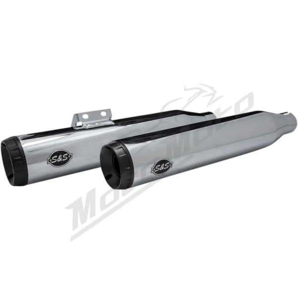 S&S CYCLE Grand National Slip-On Mufflers Harley Davidson FLDE / FLHC / FLHCS 1750-1868cc 18-20