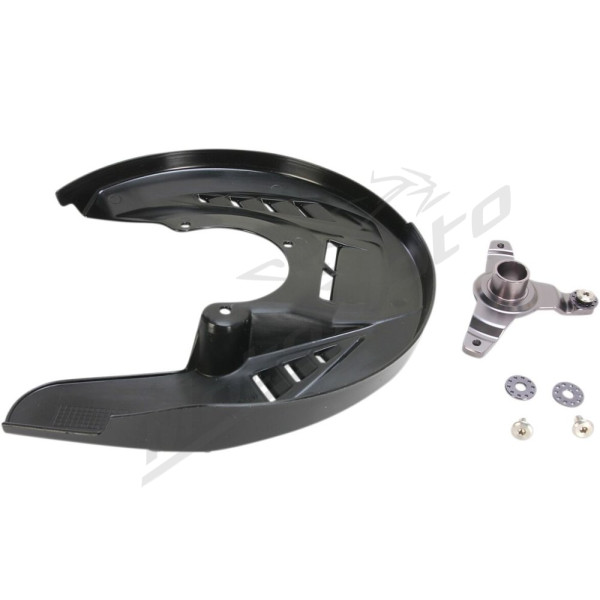 UFO Priekinio Stabdžių Disko Apsauga Kawasaki KX250F / KX450F 13-20 Juoda
