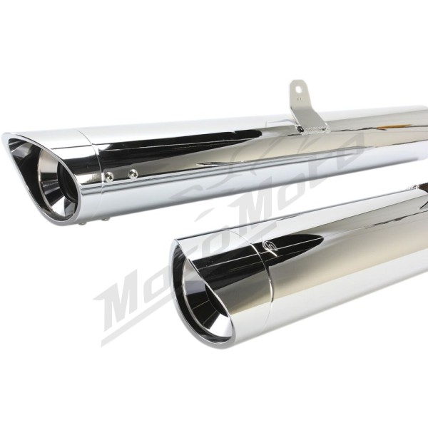 COBRA 4" Slip-On Mufflers Honda GL 1800 12-17