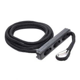 Qvarken Mooring Rope Dockline with compensator Black