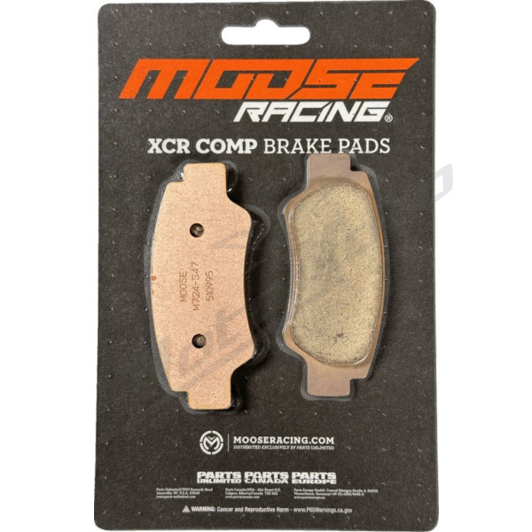 MOOSE OFFROAD FOUR WHEEL XCR Sintered Brake Pads Segway Fugleman / Snarler / Villain 500-1000cc 21-24