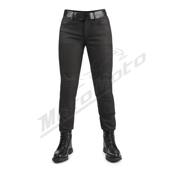 Moteriški džinsai PANDO MOTO LORICA BLACK A Slim Fit Cordura®