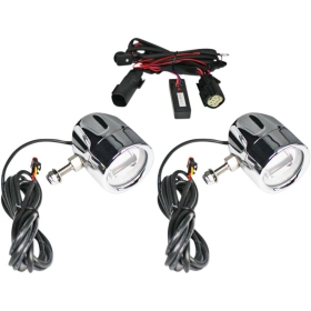 CUSTOM DYNAMICS ProBEAM® LED Halo Fog Lamps Harley Davidson FLHR / FLHRXS 1690-1977cc 14-24