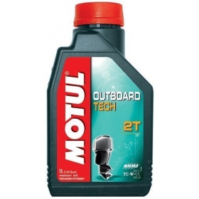 Alyva MOTUL OUTBOARD TECH Pusiau sintetinė - 2T - 1L