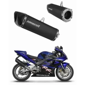 Honda CBR 954 2002-2003 Exhaust Silencer Muffler HP6 BLACK + dB killer