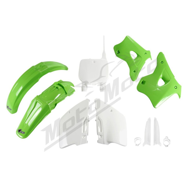 UFO Full Body Replacement Plastic Kit Kawasaki KX 125-250cc 96-98