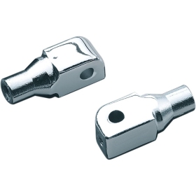 KURYAKYN Tapered Rear Foot Peg Adapters Honda / Suzuki / Yamaha / Triumph 250/2300 96-17