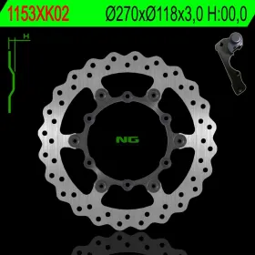 NG BRAKES Front Wave Floating Brake Disc 270mm Yamaha WR / YZ 125-450cc 94-19