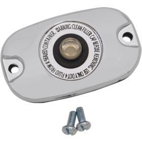 DRAG SPECIALTIES Rear Brake Master Cylinder Cover Kit Harley Davidson FLD / FLS / FLSS / FLST 1450-1800cc 06-17