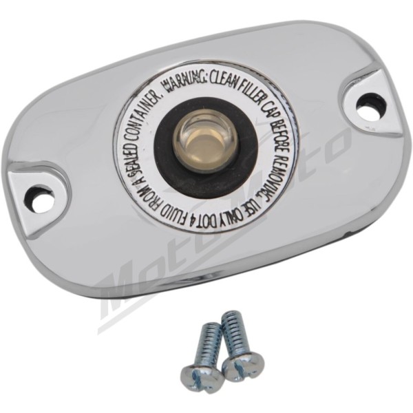 DRAG SPECIALTIES Rear Brake Master Cylinder Cover Kit Harley Davidson FLD / FLS / FLSS / FLST 1450-1800cc 06-17