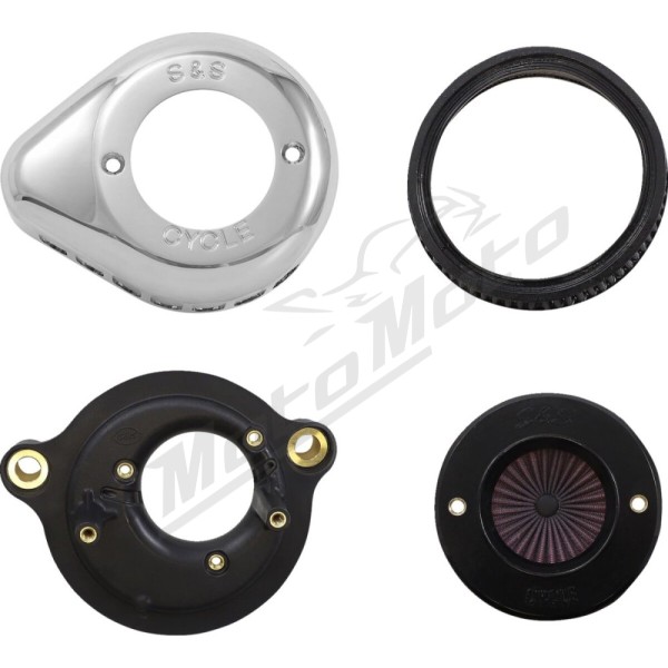 S&S CYCLE Air Stinger Stealth Air Cleaner Kit Harley Davidson FLDE / FLFB / FLFBS 1750-1977cc 17-25
