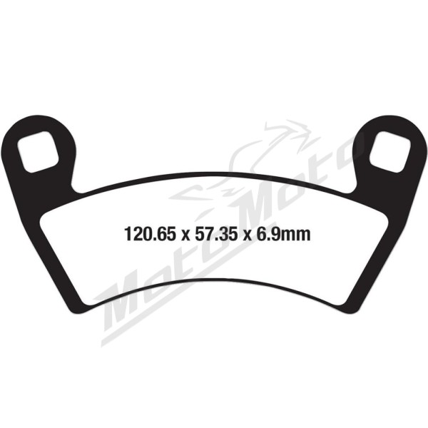 EBC Long-Life Sintered "R" Brake Pads