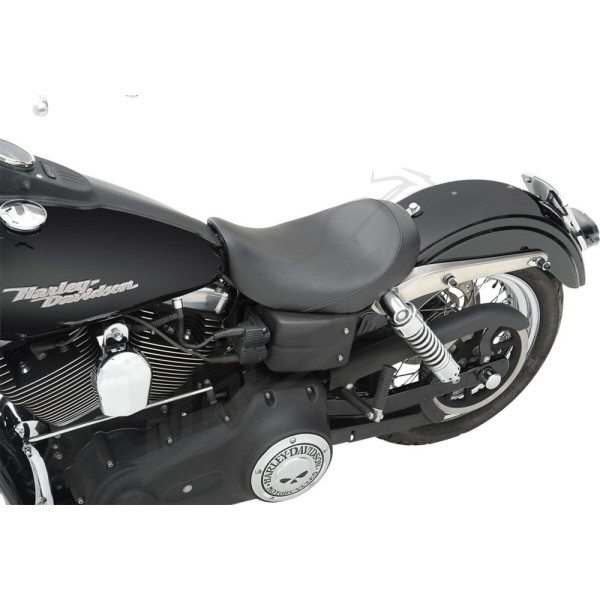 SADDLEMEN S3 Super Slammed Solo Seat Harley Davidson FLD / FXDC / FXDWG 1450-1800 06-17