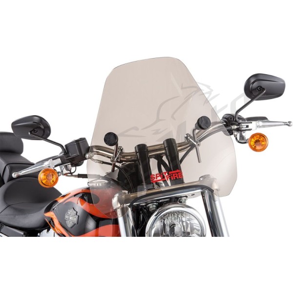 SLIPSTREAMER S-06 Spitfire Sport Shield Tint Ducati / Harley Davidson / Honda / Indian / Kawasaki / Suzuki / Triumph / Victory / Yamaha 250-1900cc 68-25
