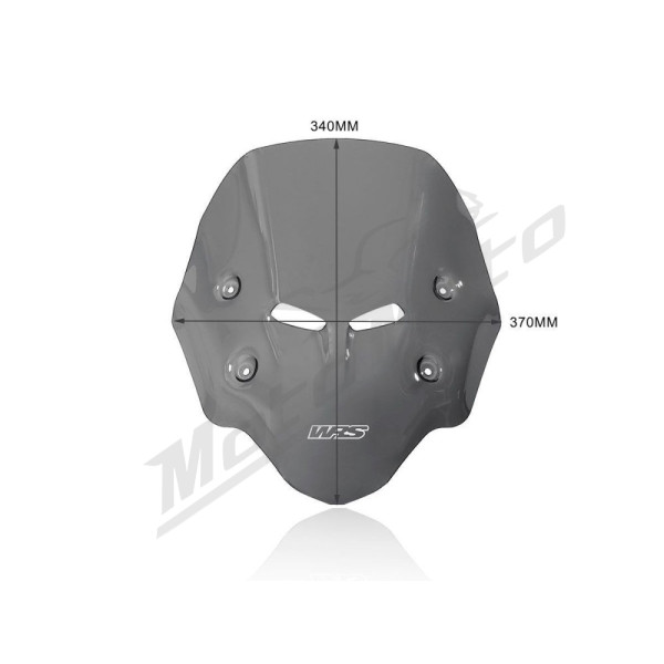 WRS Windscreen Sport Dark Smoke Honda CB 500X 16-24