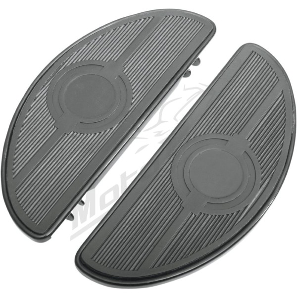 DRAG SPECIALTIES Vintage Half-moon Style Floorboards Harley Davidson FLD / FLDE / FLFB / FLFBS 1200-1923cc 86-24