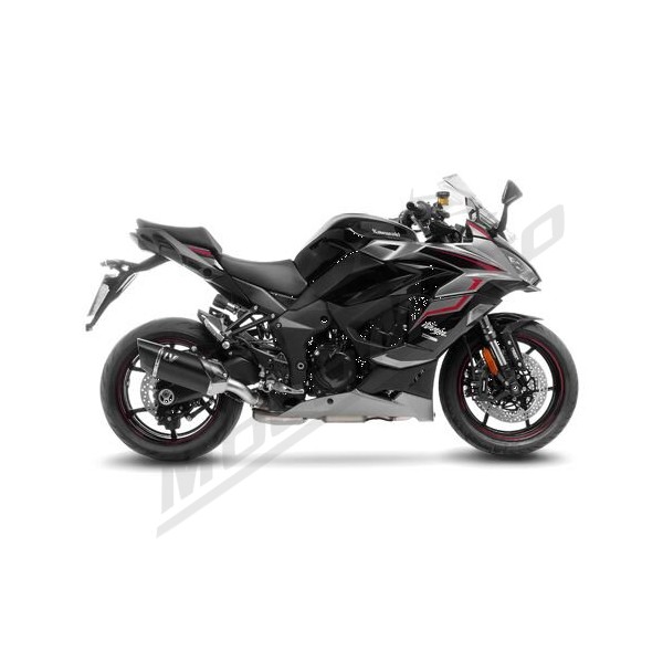 LEOVINCE LV-14R Black Edition Slip-On Muffler KAWASAKI NINJA 1000 20-24