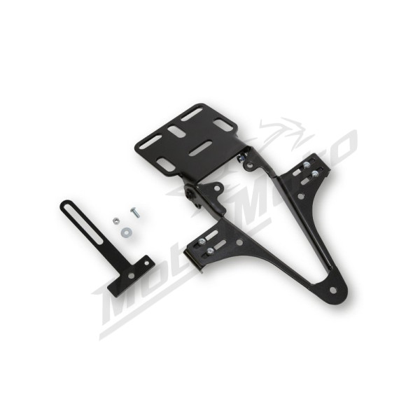 HIGHSIDER Quadro Bundle License Plate Holder Ducati Hypermotard / Hyperstrada 821-939 13-18