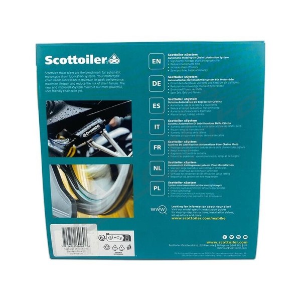 SCOTTOILER XSystem 3.0+250 ml Standard Blue (0-30°C)
