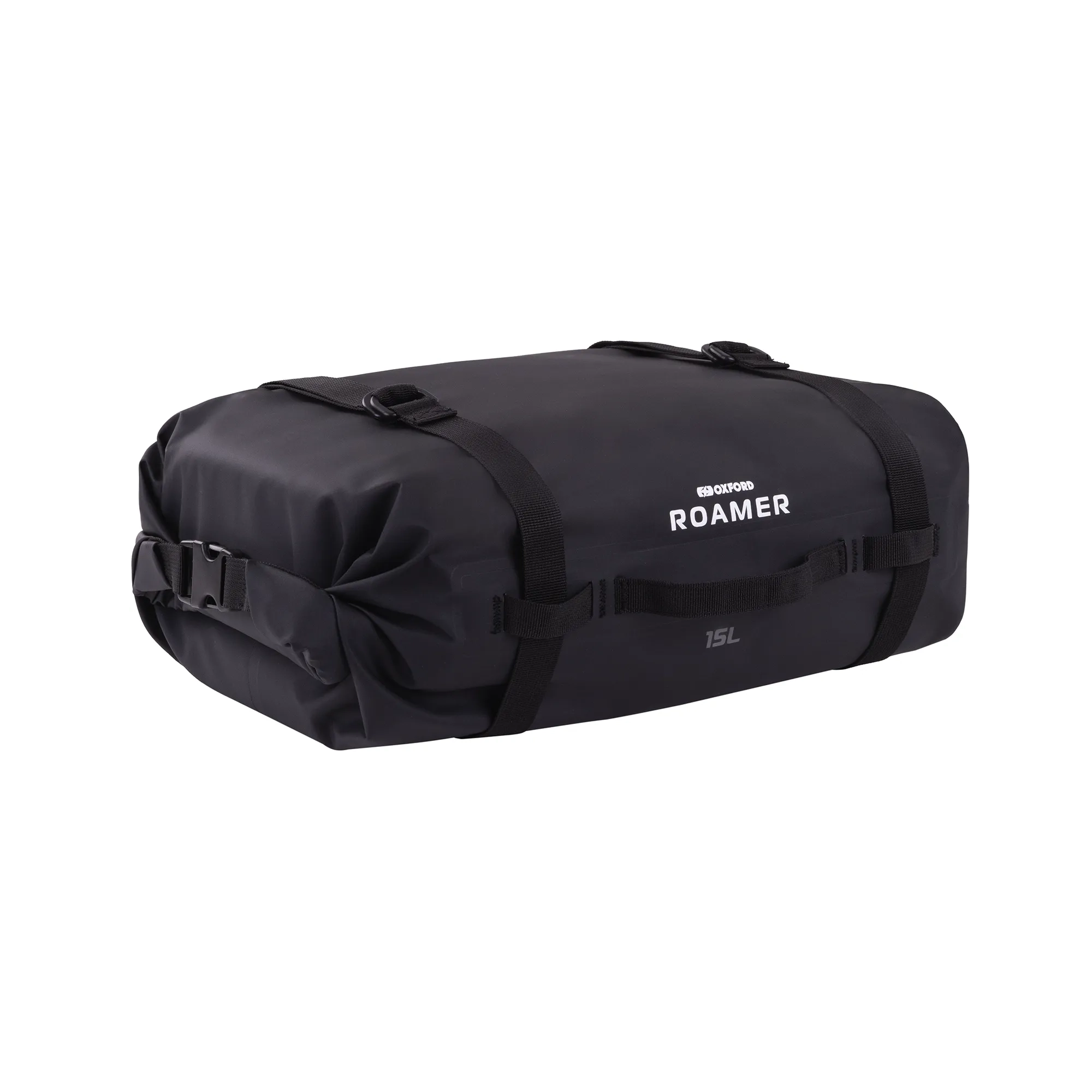 Oxford Roamer 15L Roll Bag-Black