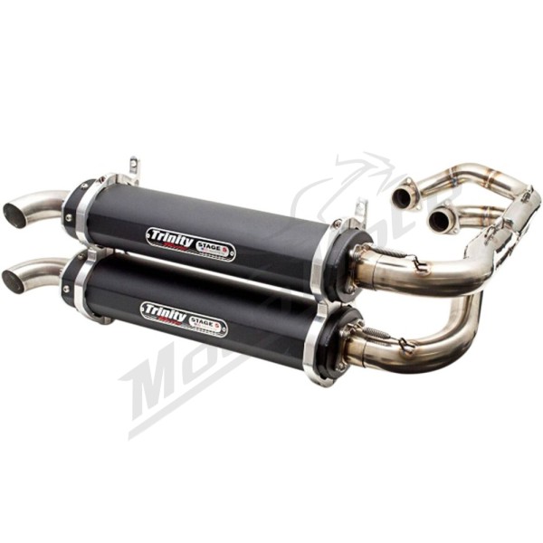 TRINITY RACING Stage 5 Exhaust System POLARIS RZR 1000 16-22