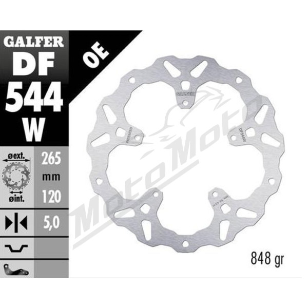 GALFER Rear brake disc BMW S 1000XR 20-22