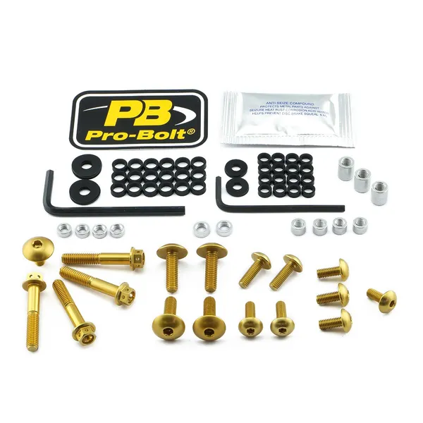 PRO BOLT Aluminium Fairing Bolt Kit for Suzuki GSX 1250cc 11-16