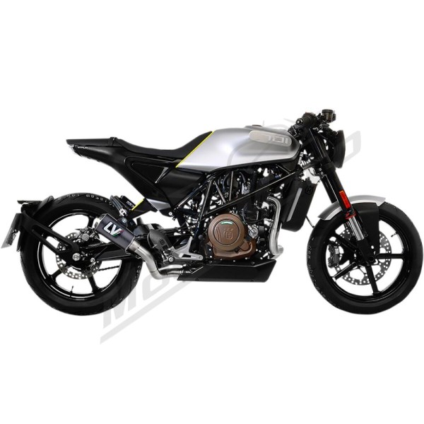 LEOVINCE LV-10 Slip-On Muffler  HUSQVARNA VITIPILEN 125-401 20-24/SVARTPILEN 125-401 20-24