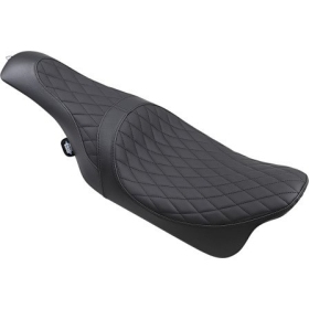DRAG SPECIALTIES SEATS Caballero 2-Up Vinyl Seat Harley Davidson FLHR / FLHRC / FLHRSE / FLHRXS / FLHT 1584-1923cc 08-24