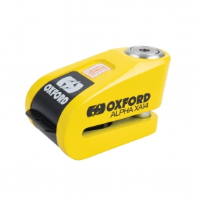 Oxford Alpha XA14 Alarm Disc Lock Yellow