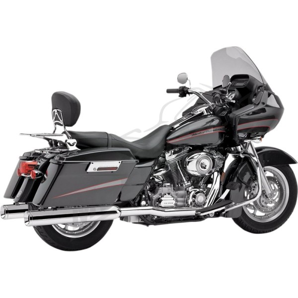 COBRA True Dual Headpipes Harley Davidson FLHR / FLHRC / FLHT / FLHTC / FLHTCU / FLHX / FLTR 1450-1584cc 03-08