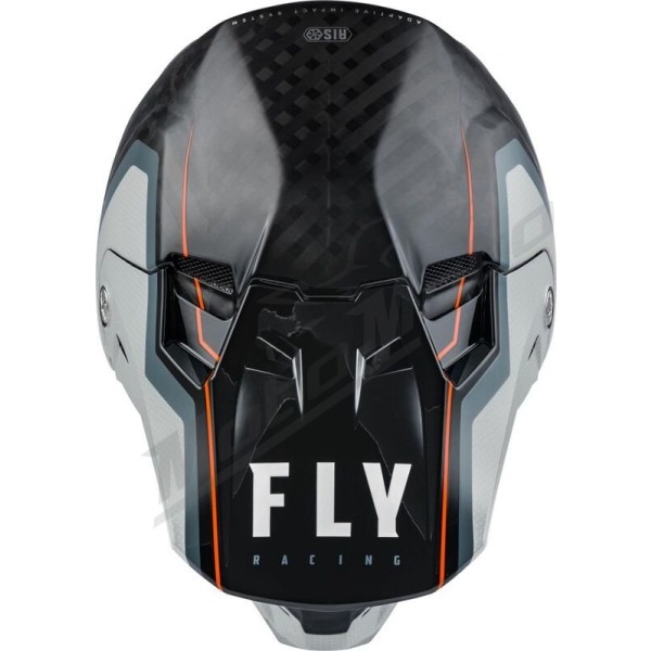 FLY RACING Formula Carbon Axon Helmet Black/Blue  XL