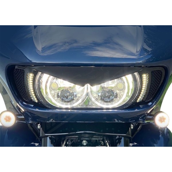 CUSTOM DYNAMICS Genesis® 4 Dynamic LED Road Glide® Vent Inserts Harley Davidson FLTRK / FLTRKSE 1690-1977cc 15-24
