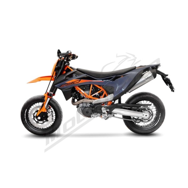 LEOVINCE LV One Evo Stainless Steel Slip-On Muffler KTM SMC/ENDURO 690 21-24