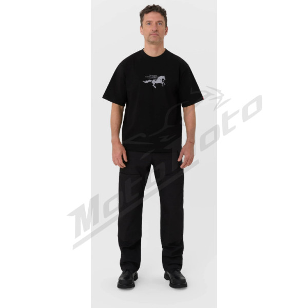 Pando Moto Luke Controlled Chaos Oversized Marškinėliai Unisex
