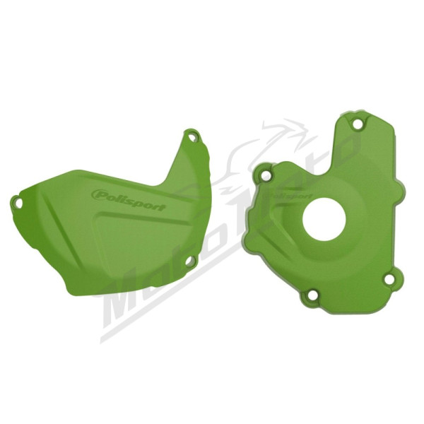 Polisport alternator cover (lid) and clutch cover kit Kawasaki KX 250 F 13-16