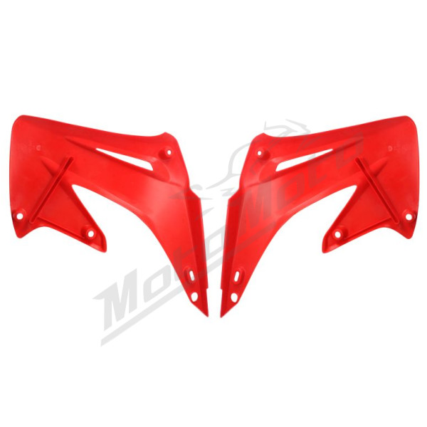 Radiatoriaus plastikai raudoni HONDA CR 125-250cc 2002-2007