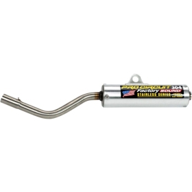 PRO CIRCUIT 304 Silencer Stainless Steel/Aluminum Kawasaki KX / Suzuki RM 65 00-22 