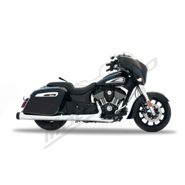 RINEHART RACING 500-0565 4.5" DBX45 Slip-on Mufflers for INDIAN 1768-1900cc 14-26