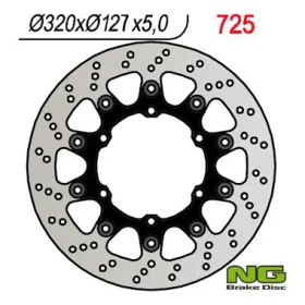 NG BRAKES Priekinis plaukiojantis stabdžių diskas 320mm Husaberg / Husqvarna / KTM 450-690cc 94-11