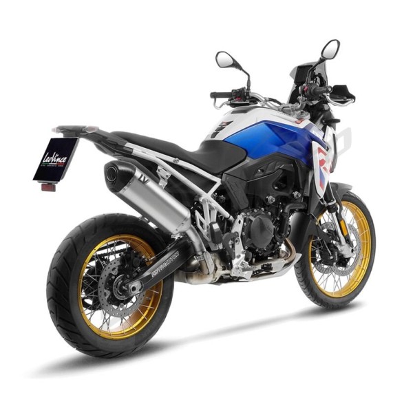 LEOVINCE LV-14 Stainless Steel Slip-On Muffler BMW F 750-900 GS 18-25