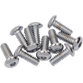 DRAG SPECIALTIES Replacement Button Head Bolts M5x0,8 (length 12mm) 10pcs.