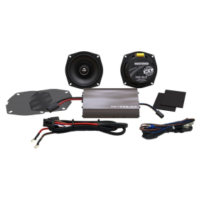 HOGTUNES XL Amplified Speakers Complete Kit Harley Davidson FLHTCU / FLHTCUI 1340-1800cc 98-13