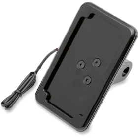 CYCLE VISIONS In-Close License Plate Holder Harley Davidson FLD / FXD / FXDB / FXDC 1450-1800cc 08-17
