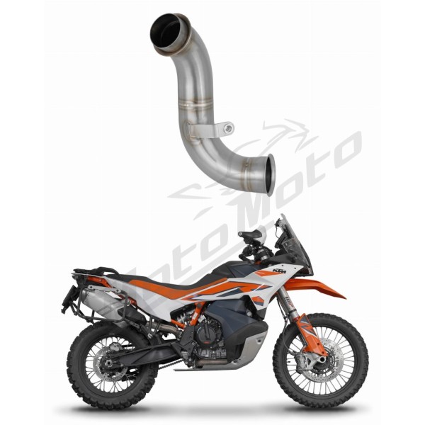 KTM 890 Adventure / R 2021-2024 Euro 5 Racing Down Pipe Dominator Mid pipe