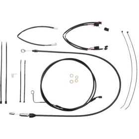 MAGNUM SHIELDING XR Handlebar Installation Kit Black 30.5/35.5cm Harley Davidson FLTRK  FLTRXS / FLTRXSE / FLTRXST / FLTRXSTSE 1750/1977 21-24