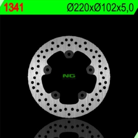 NG BRAKES 1341 priekinis / galinis fiksuotas stabdžių diskas APRILIA RS / RS4 / RSV / RSV4 / SL / TUONO / BMW C1 125-1100 94-24