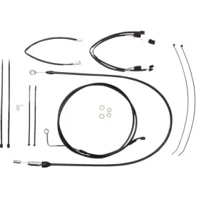 MAGNUM SHIELDING XR Trosų / lynų / elektros laidų prailginimo kompl. juodas 30.5/35.5cm Harley Davidson FLTRK  FLTRXS / FLTRXSE / FLTRXST / FLTRXSTSE 1750/1977 21-24