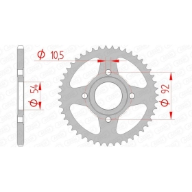 AFAM Steel Standard Rear Sprocket 420 47 teeth